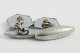 Boutons de manchette1920 avec cabochon de cristal