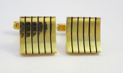 Lot De 8 Boutons De Manchette Carrés Noirs 15mm - En Fer, Design Minimaliste Pour Chemises à Manchettes Françaises