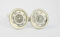 Boutons de manchette barre de gouvernail