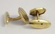 Boutons de manchette octogonaux 1930 dorés