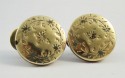 Boutons de manchette en métal doré 1880