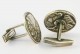 Boutons de manchette guerrier antique