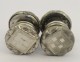 boutons de manchette 1930 aluminium