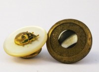Cadeau pour Lui Blind Badger Boutons de Manchette en Forme de Blaireau Aveugle plaqu/é Or dans Une bo/îte de pr/ésentation