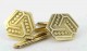 Boutons de manchette FIX hexagonaux
