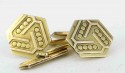 Boutons de manchette FIX hexagonaux